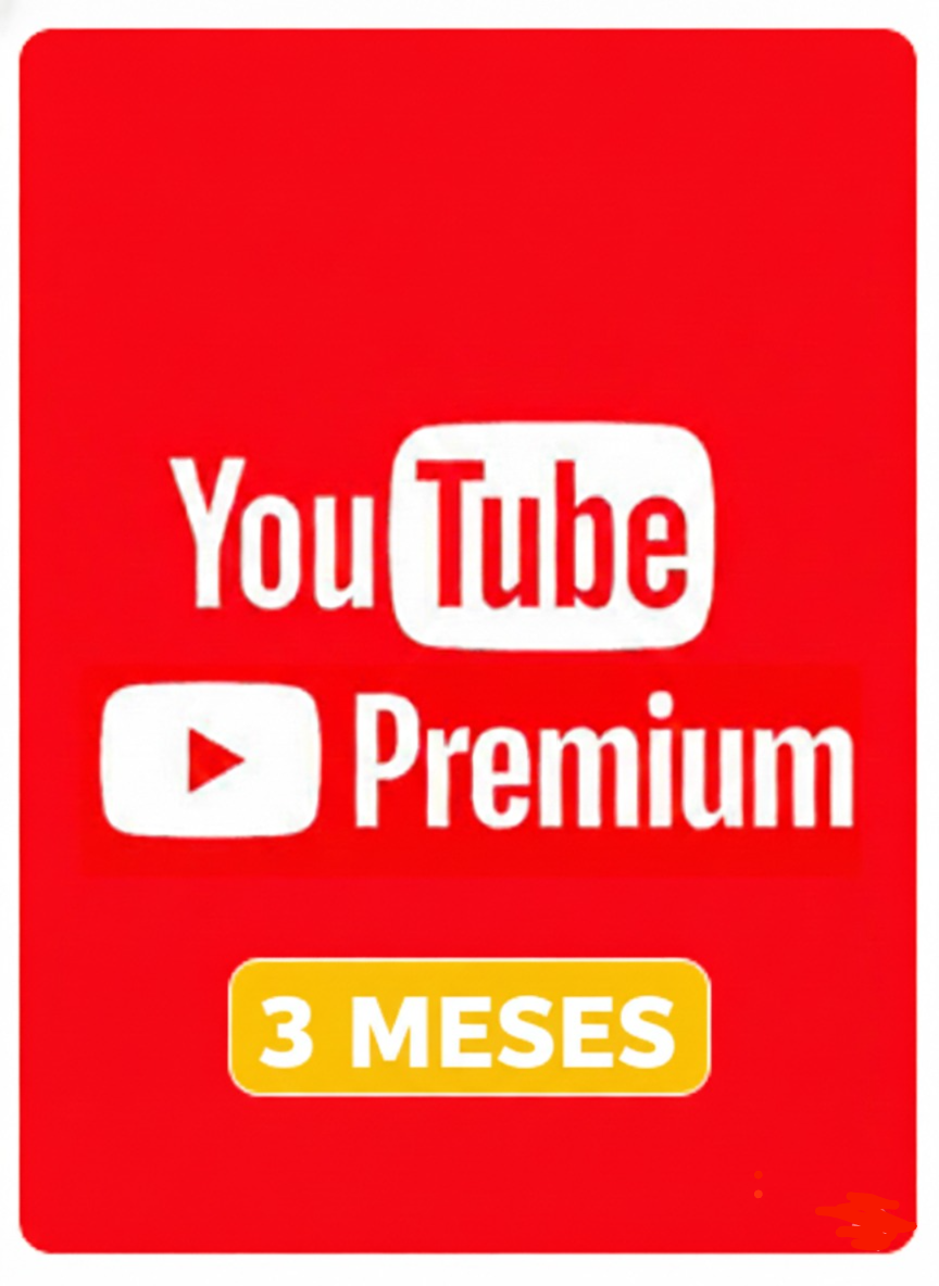 Youtube Premium x 3 meses individual